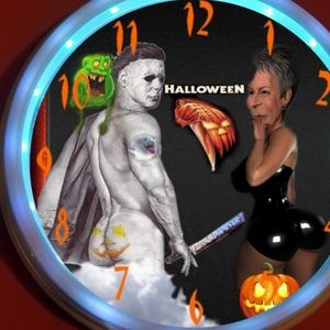 Michael Myers clock